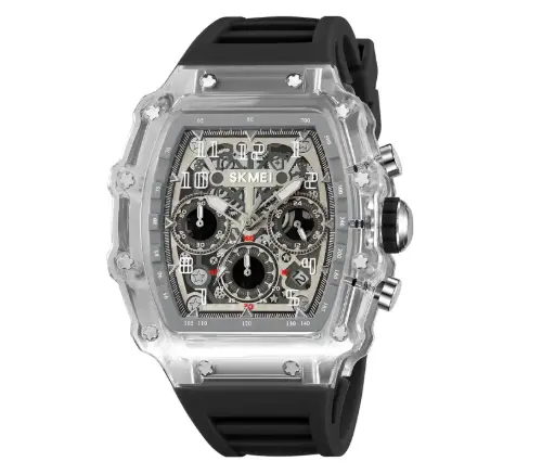Skmei Quartz Analog Dial Silica Gel Strap Watch for Men - 2305