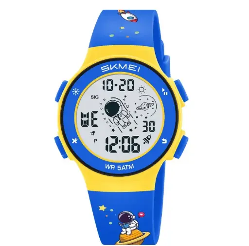 Skmei Digital Dial TPU Strap Watch for Kids - 2267 